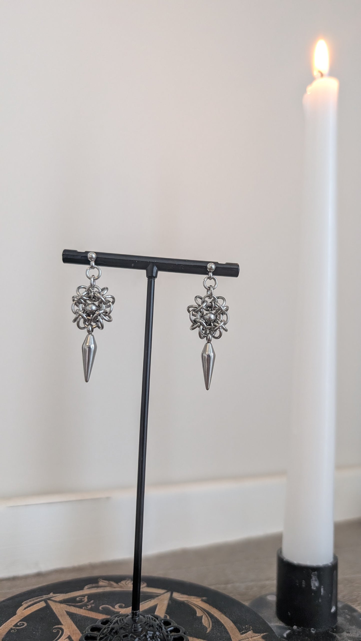 MELUSINE | Chainmail Earrings