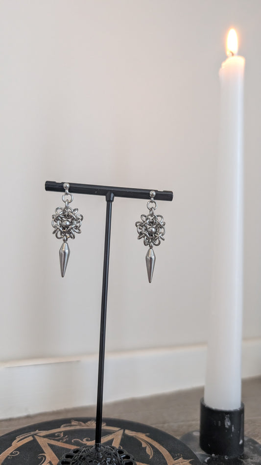 MELUSINE | Chainmail Earrings