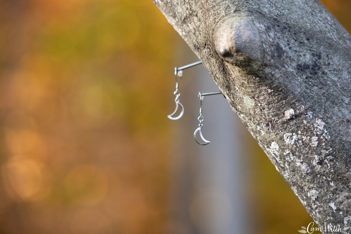 SELENE | Boucles d'oreilles en cotte de mailles