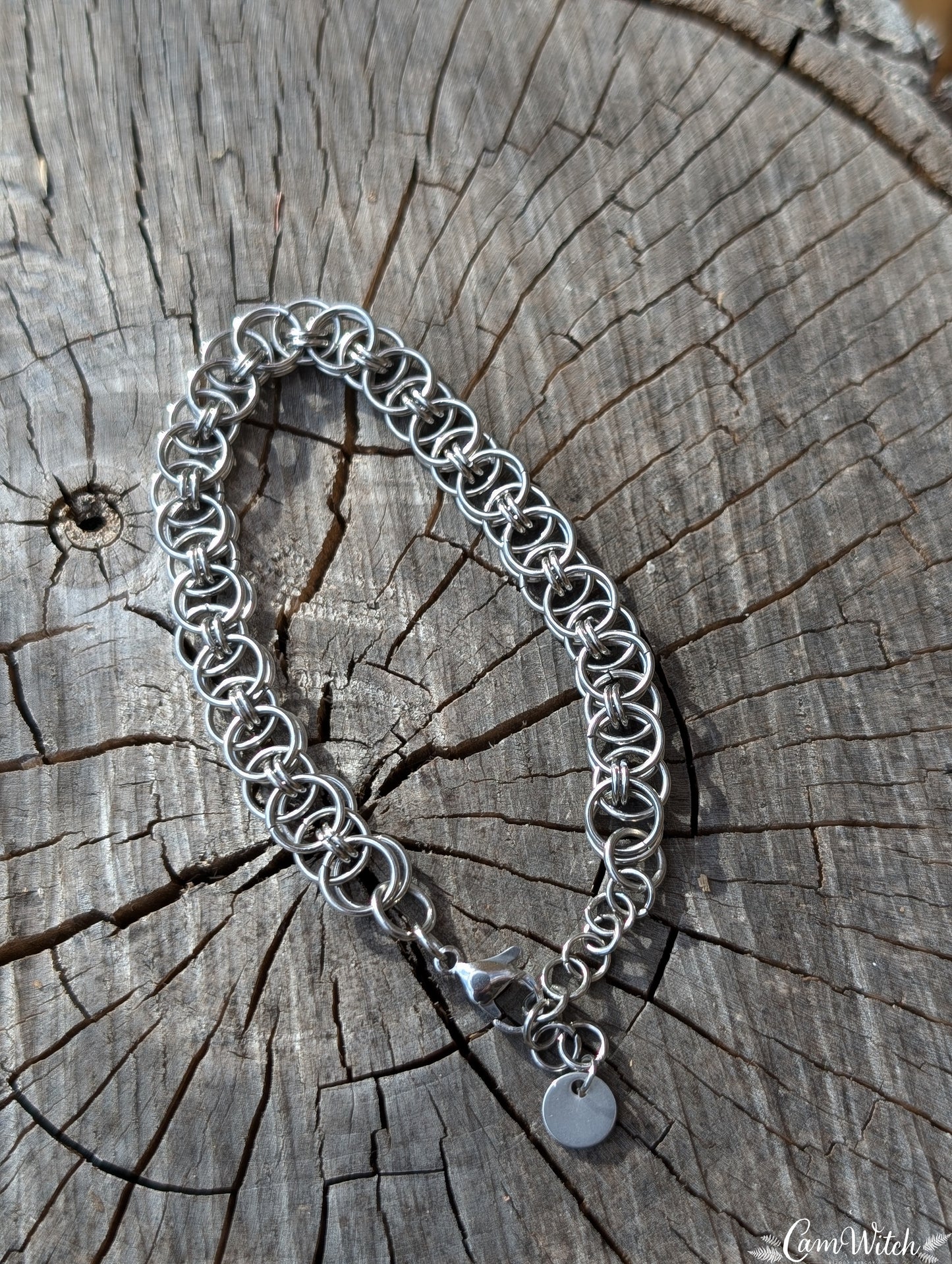 CERRIDWEN | Collier ras du cou en cotte de mailles