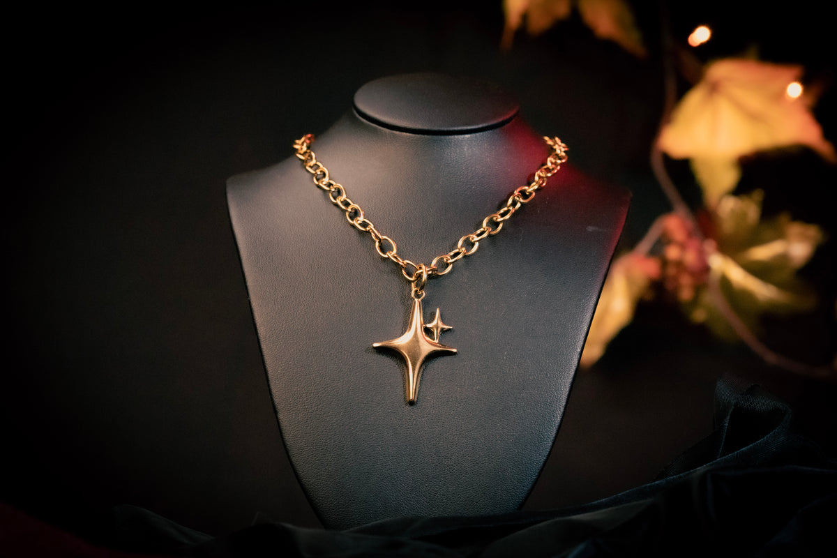 ASTRA | Gold Pendant Necklace