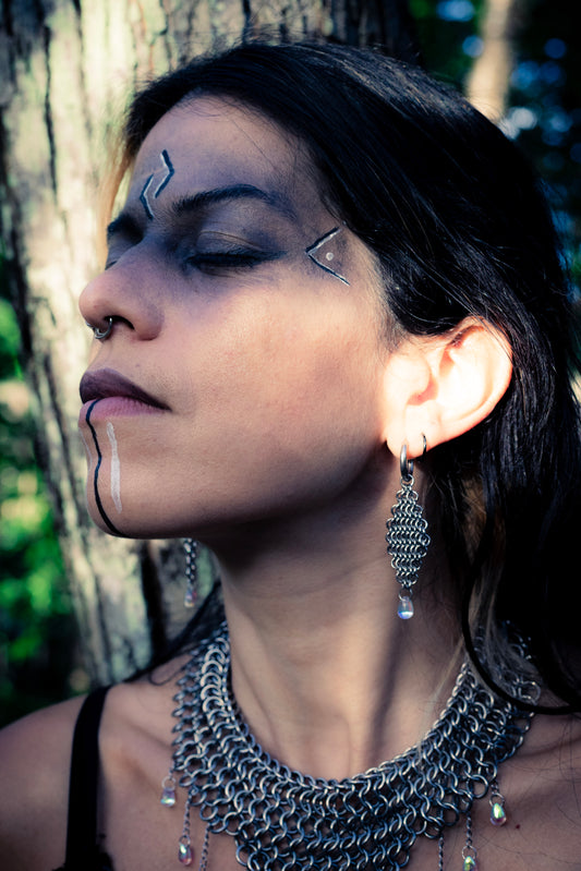 LAGERTHA | Lagertha chainmail earrings