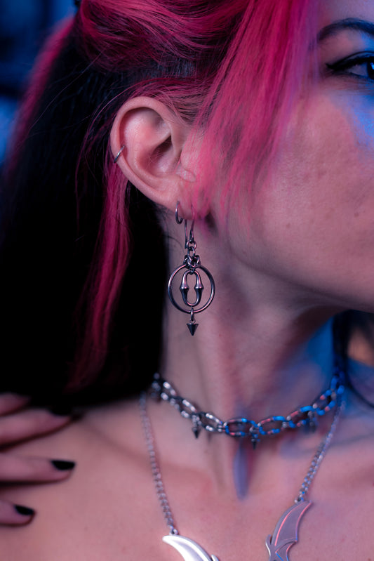 SPIKE | Chainmail Earrings