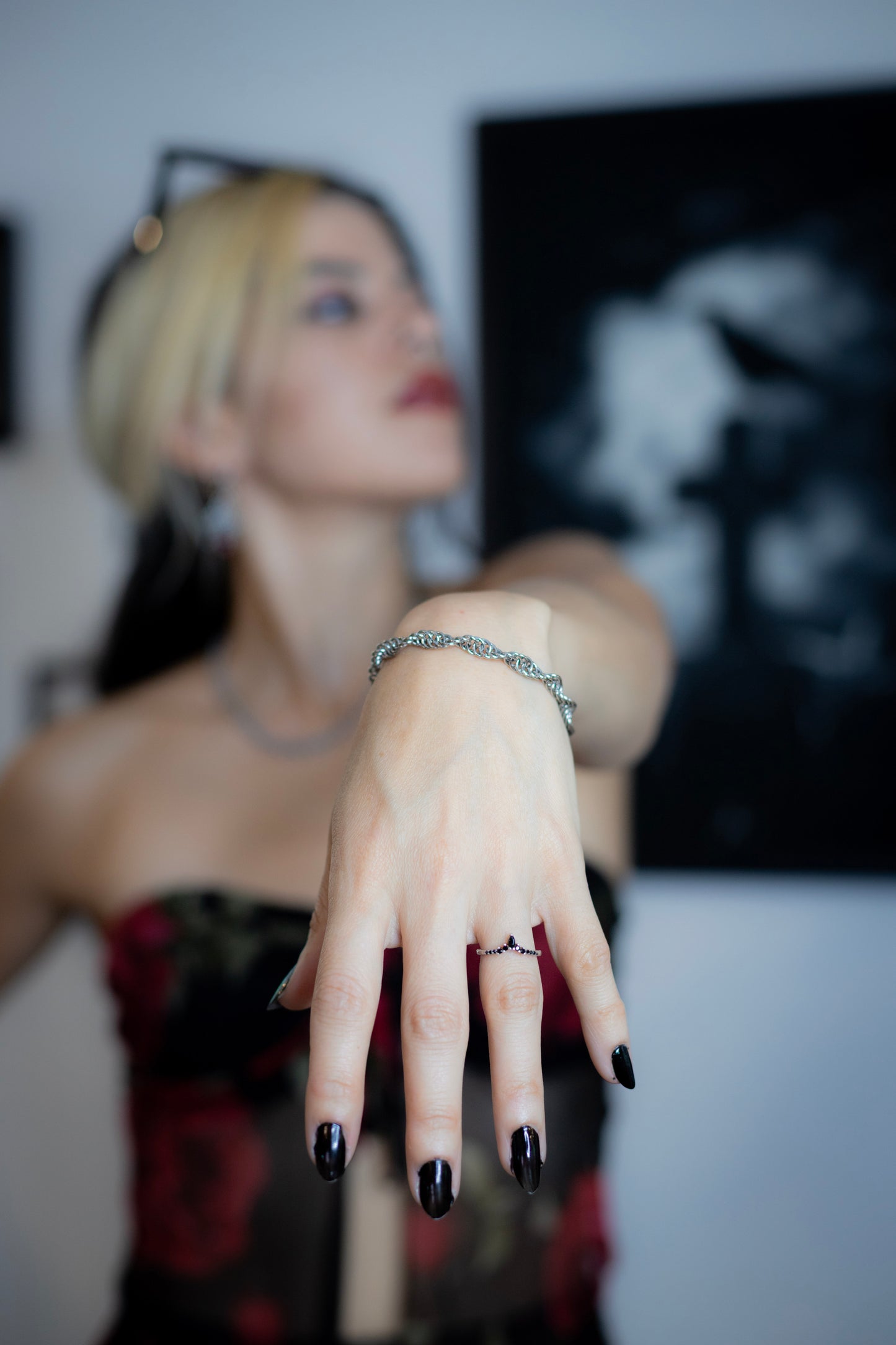 GAÏA | Chainmail stainless steel spiral Bracelet