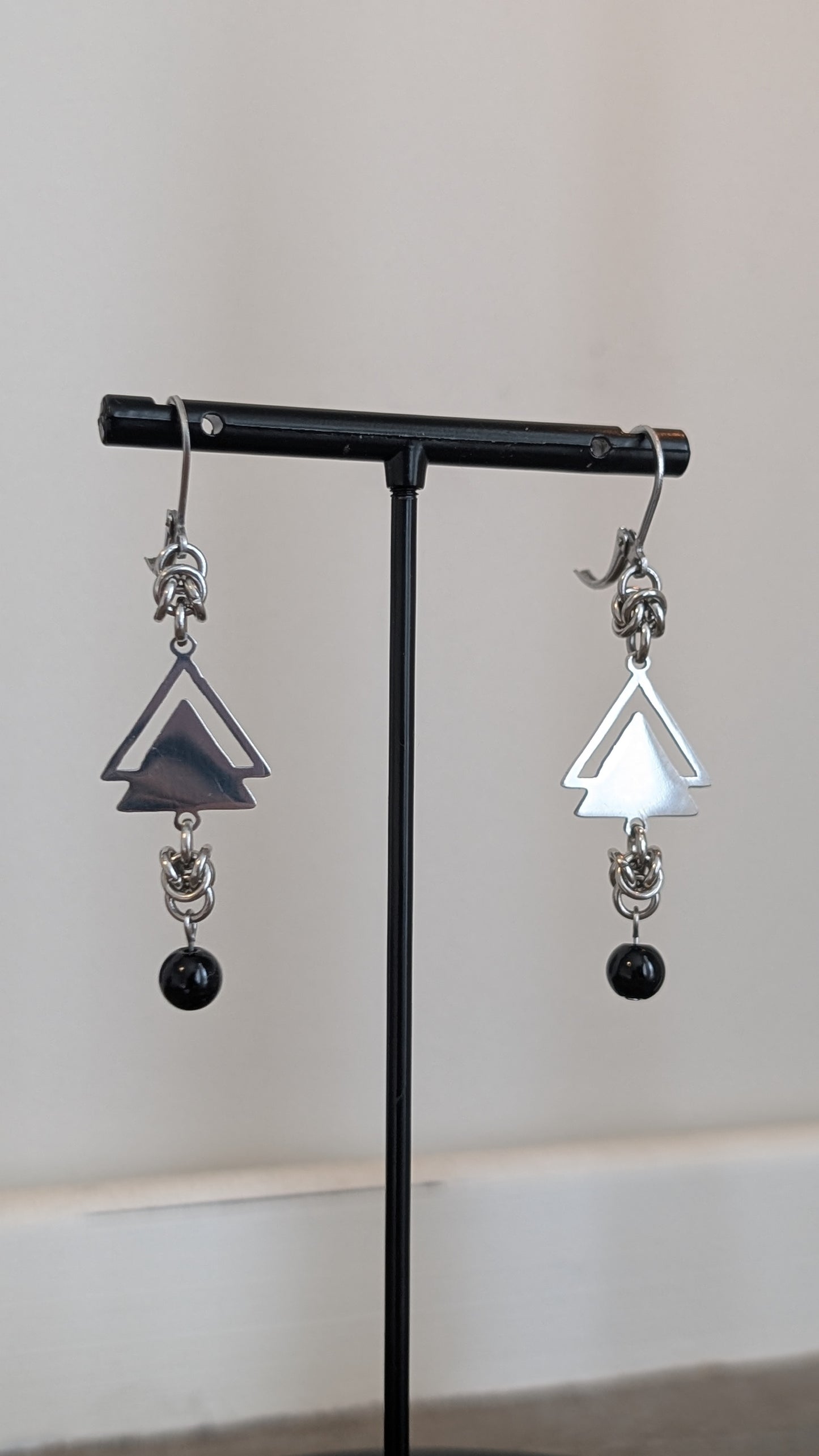 ELEMENT | AIR Chainmail Earrings image 0