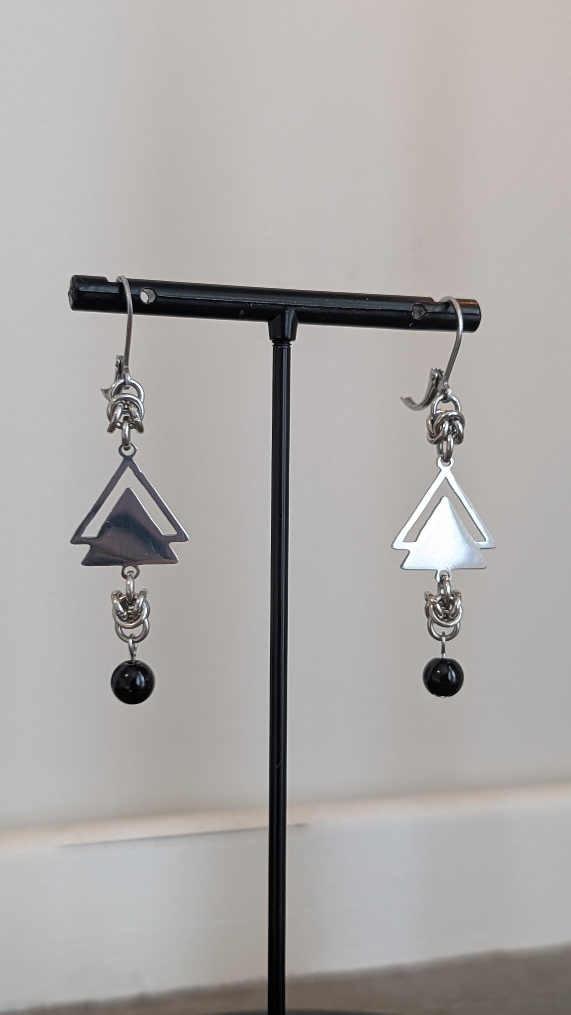 ELEMENT | AIR Chainmail Earrings image 0