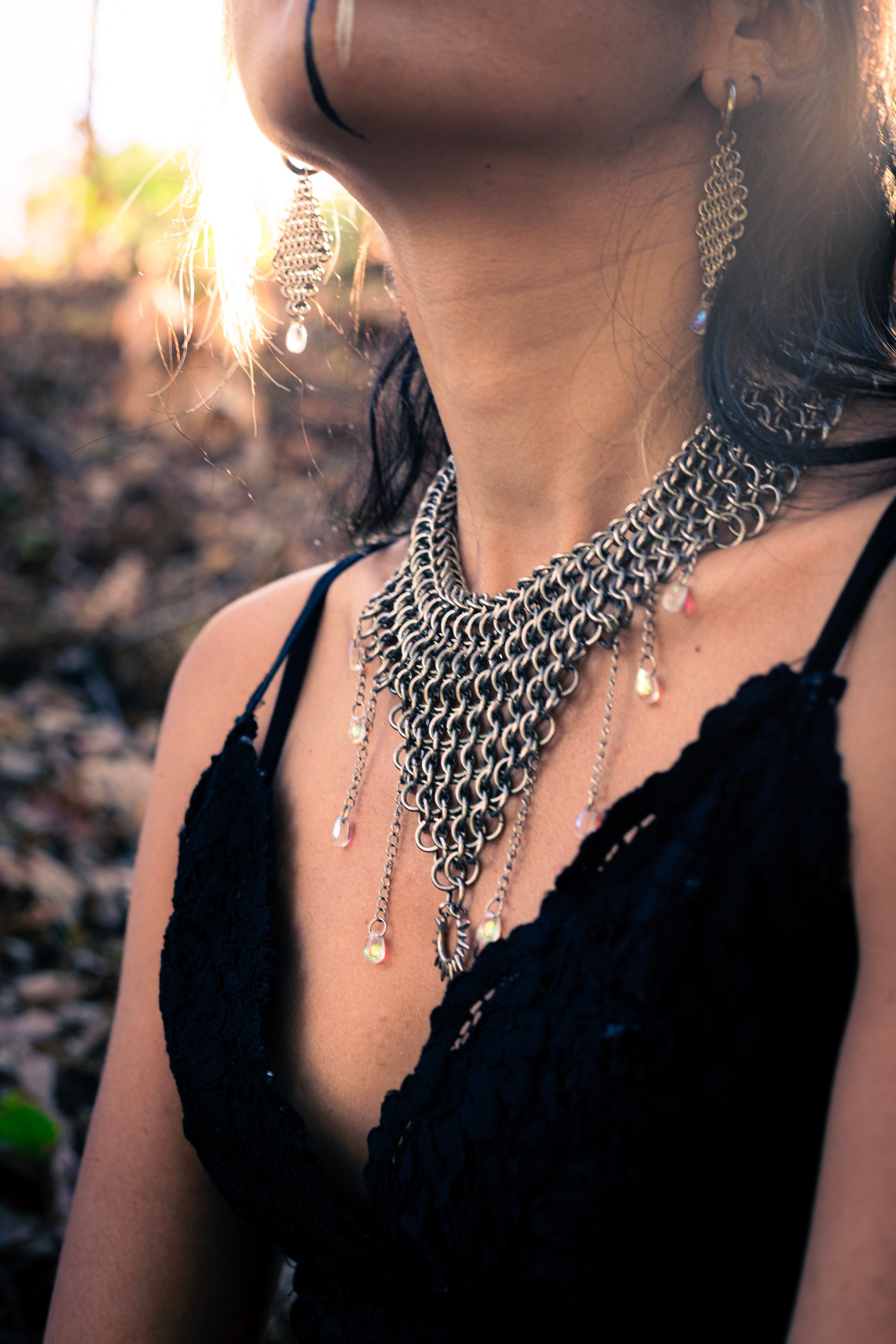 LAGERTHA | Lagertha chainmail necklace