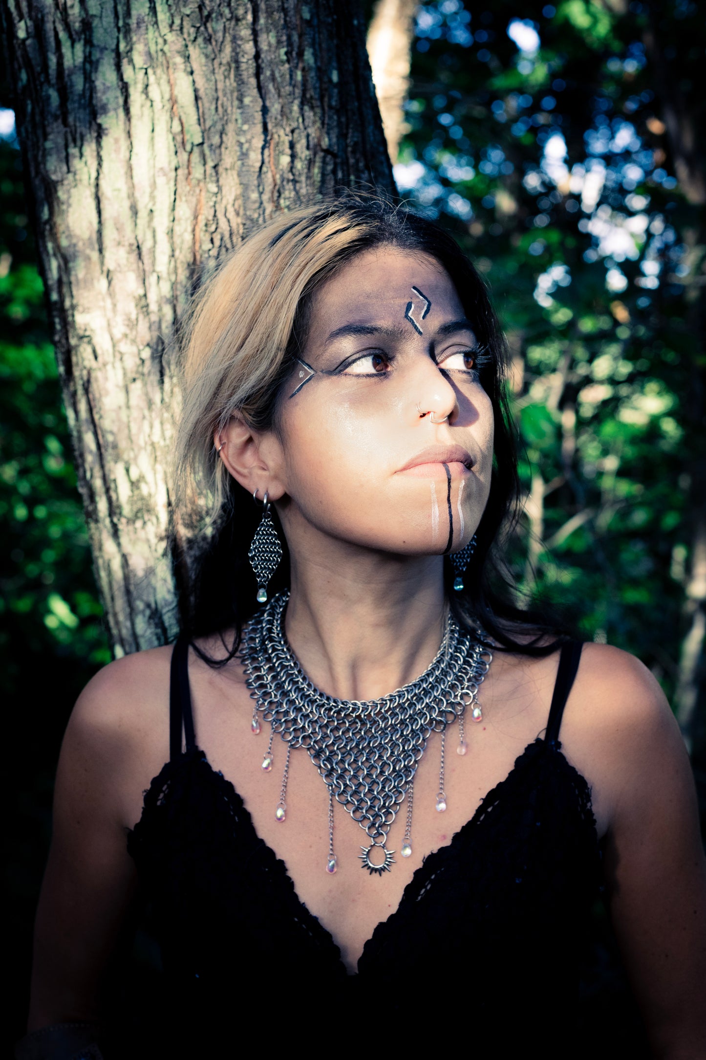 LAGERTHA | Lagertha stainless steel chainmail earrings
