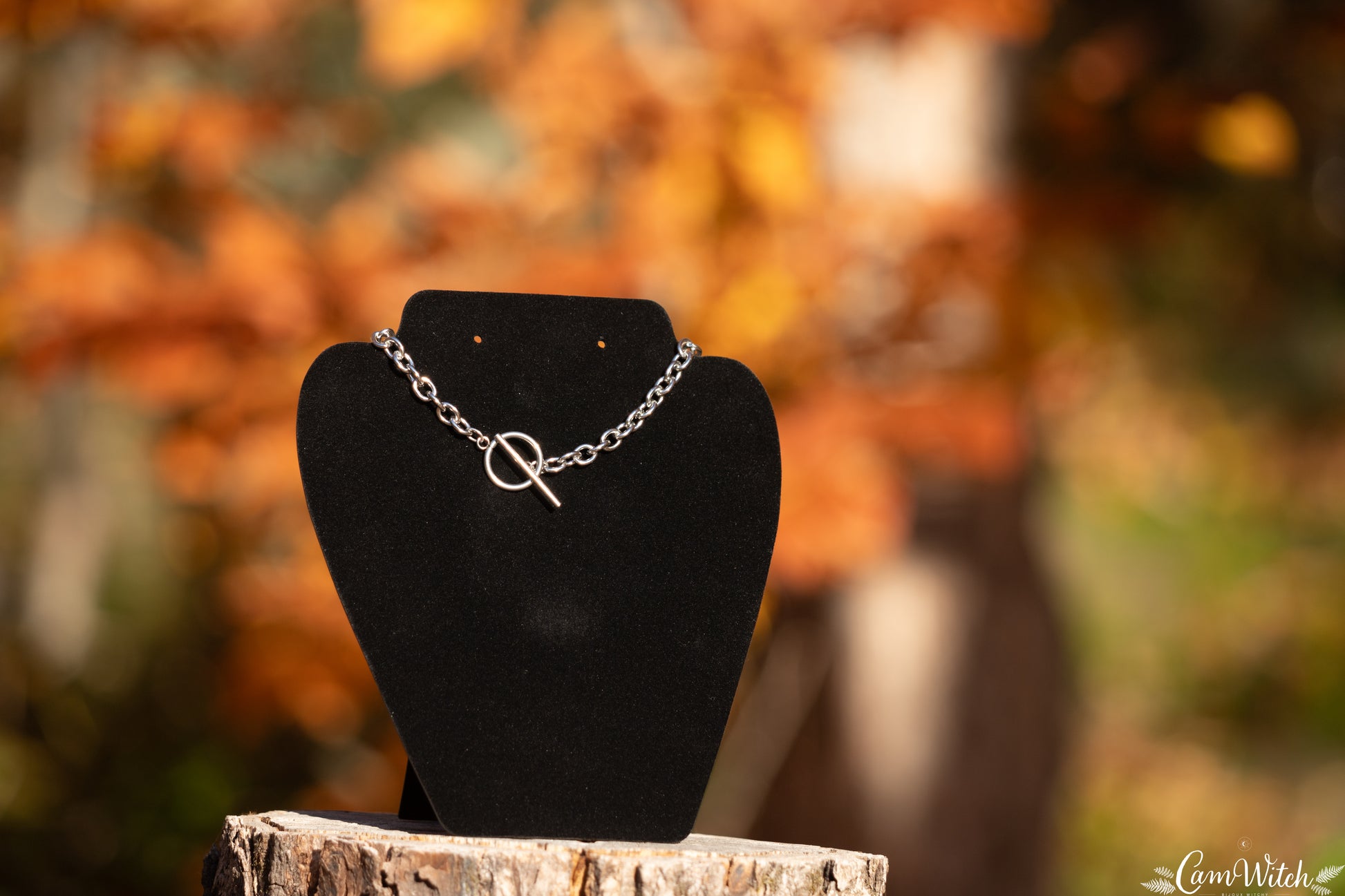 SAMAËL | Chainmail stainless steel necklace with ring