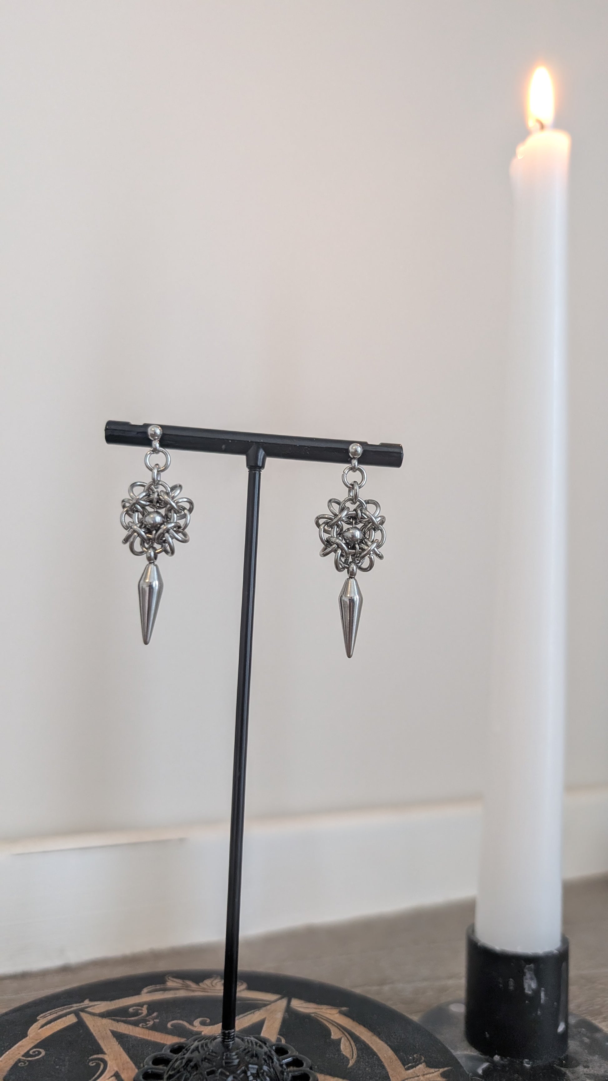 MELUSINE | Chainmail Earrings