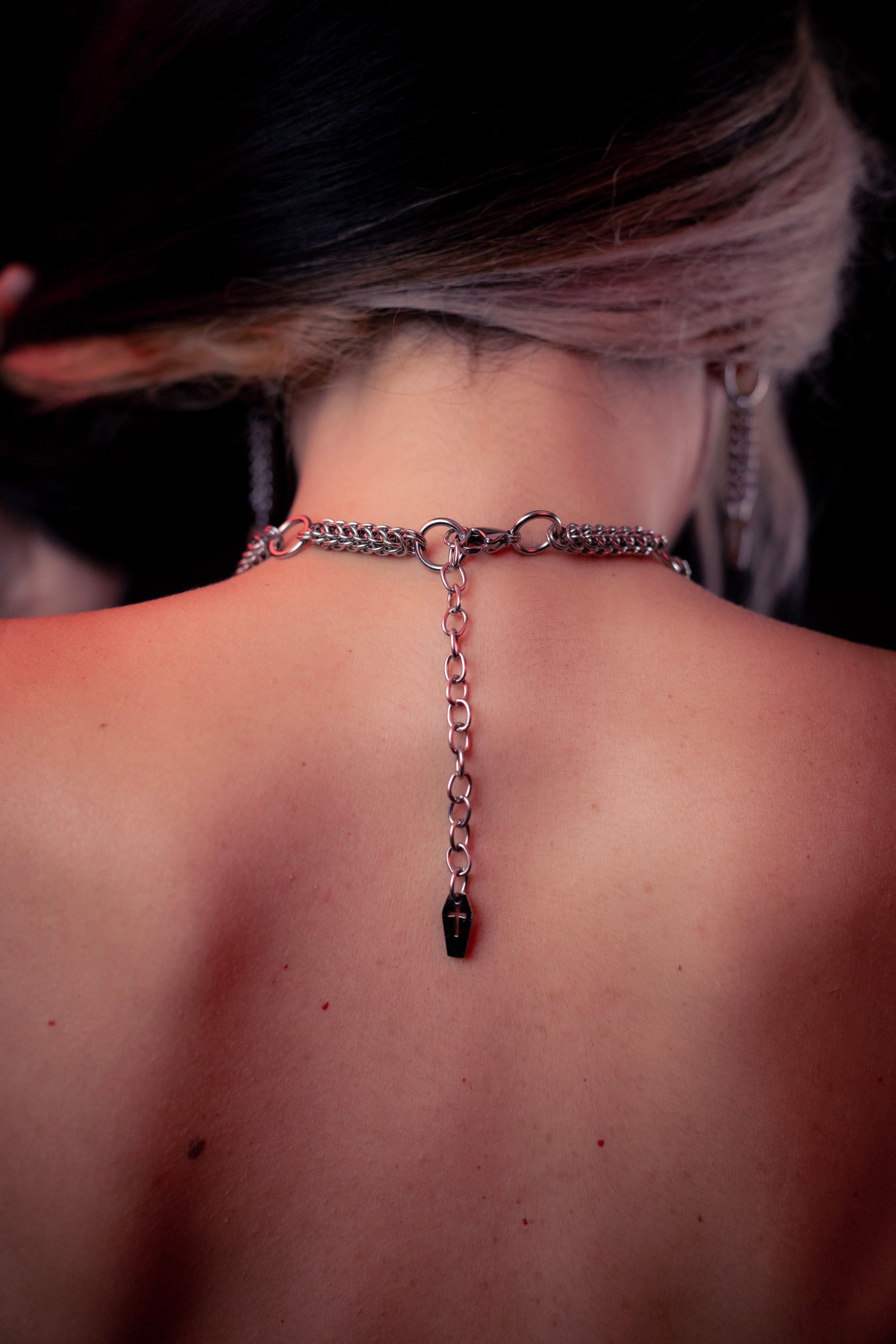 HADÈS | Stainless steel chainmail choker
