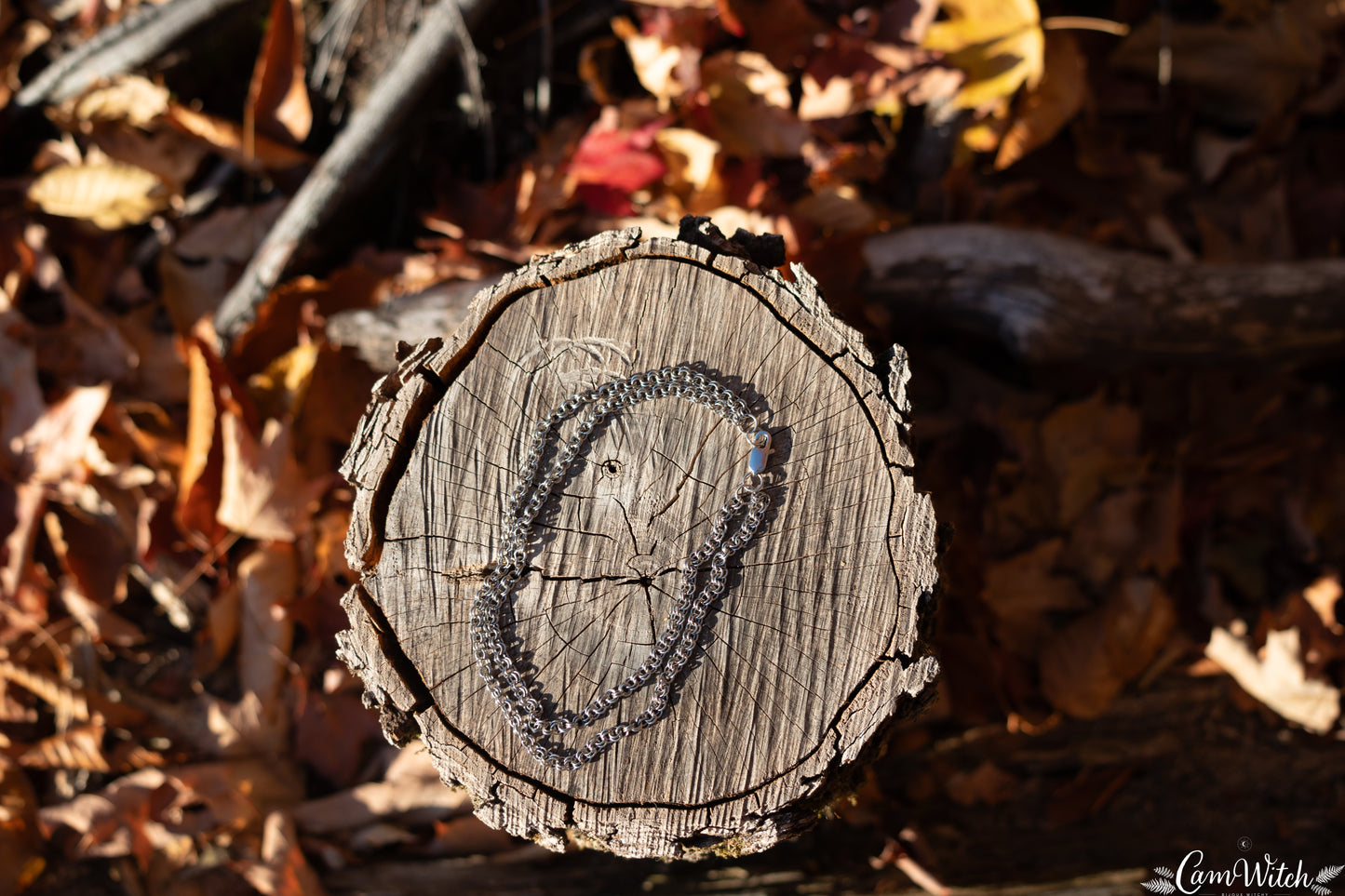 FREYJA | Chainmail stainless steel necklace