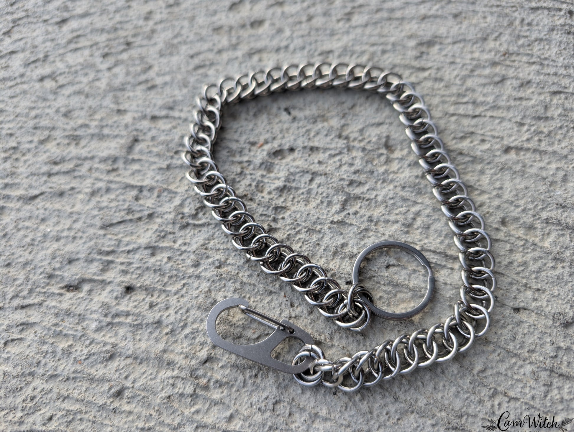 ADA | Chainmail stainless steel wallet chain