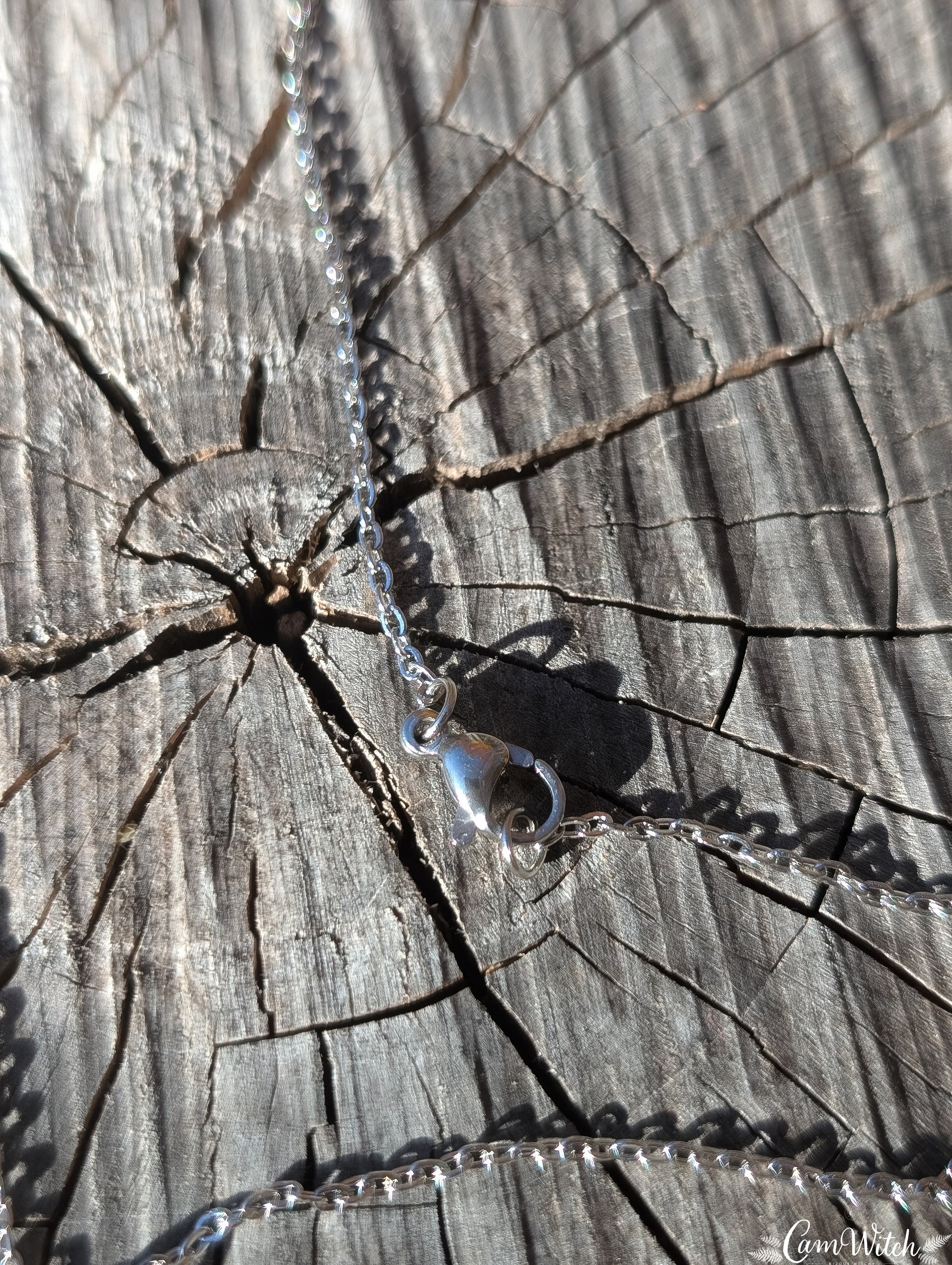 DRUSILLA | Pendant stainless steel necklace with bat charm