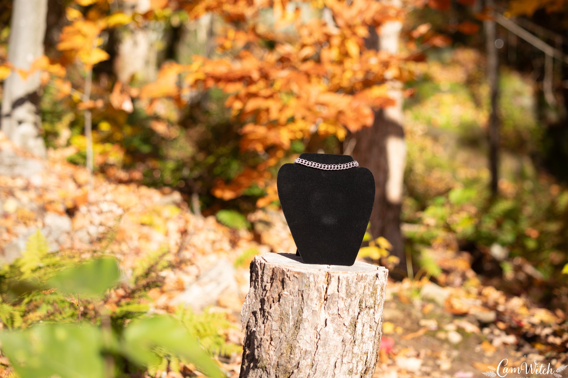ADA | Chainmail stainless steel choker with half persian pattern
