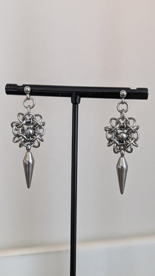 MELUSINE | Chainmail Earrings