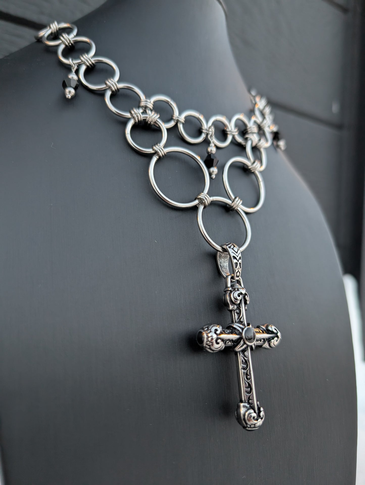 HEL | Collier en cotte de mailles