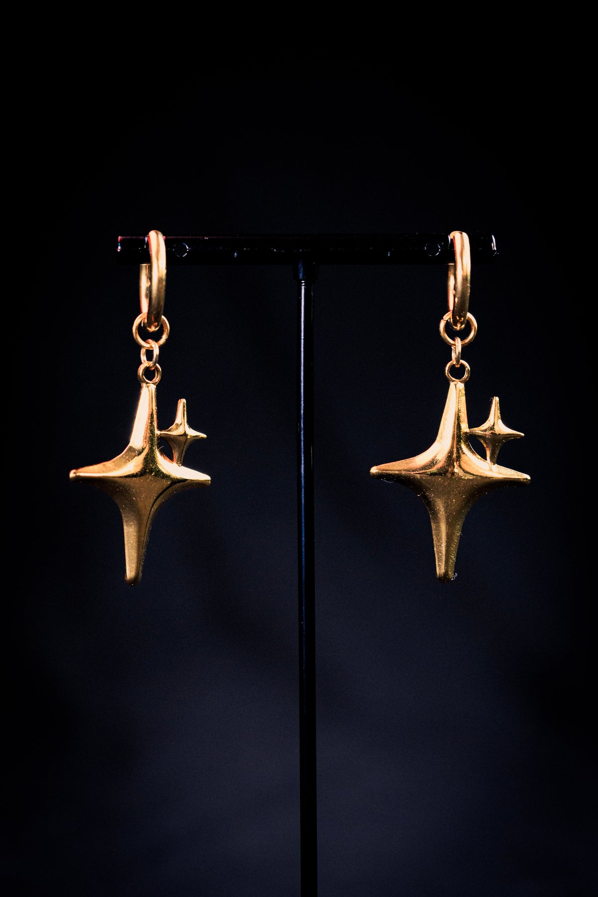 ASTRA | Boucles d'oreilles Gold Supernova