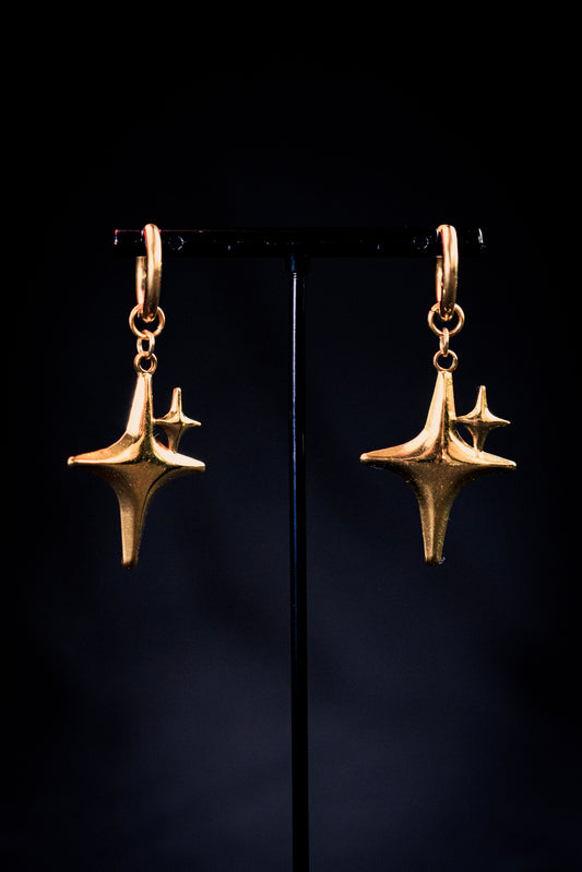 ASTRA | Gold Supernova Earrings
