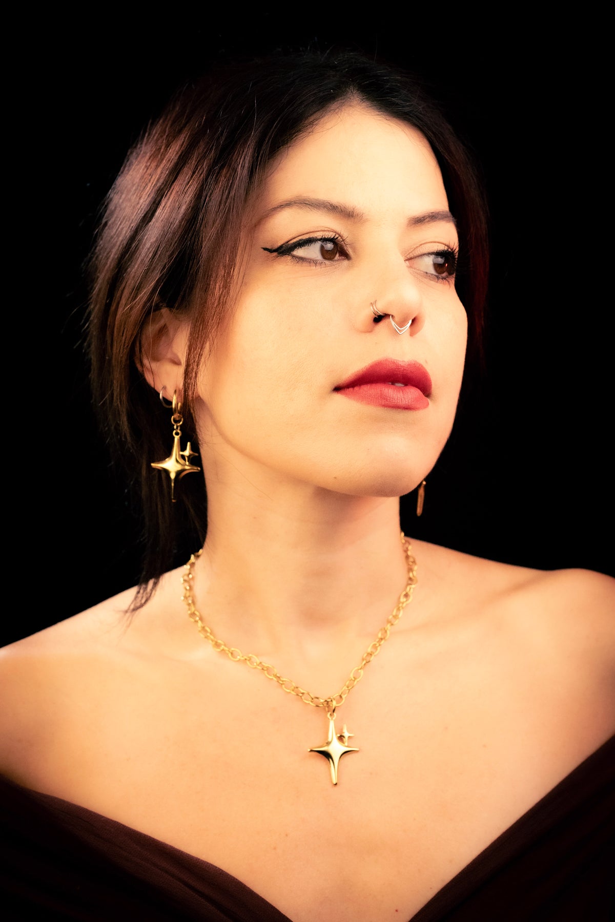 ASTRA | Gold Pendant Necklace