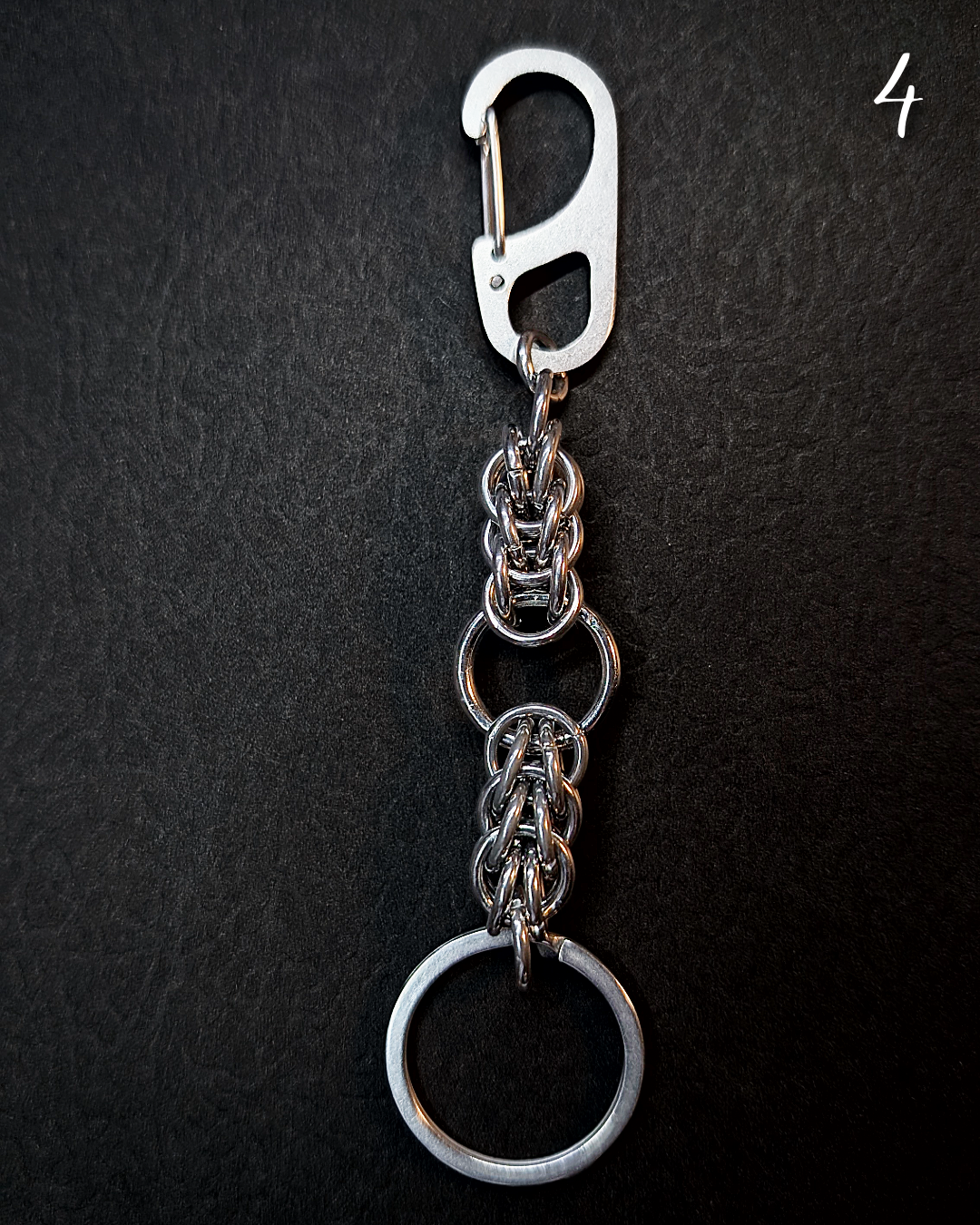 SAMAEL | Various Keychain, CamWitch handmade gothic chainmail keychain stainless steel Canada