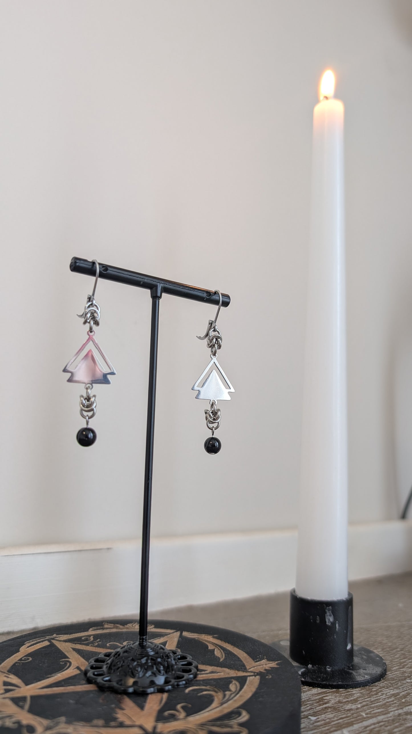 ELEMENT | AIR Chainmail Earrings image 1