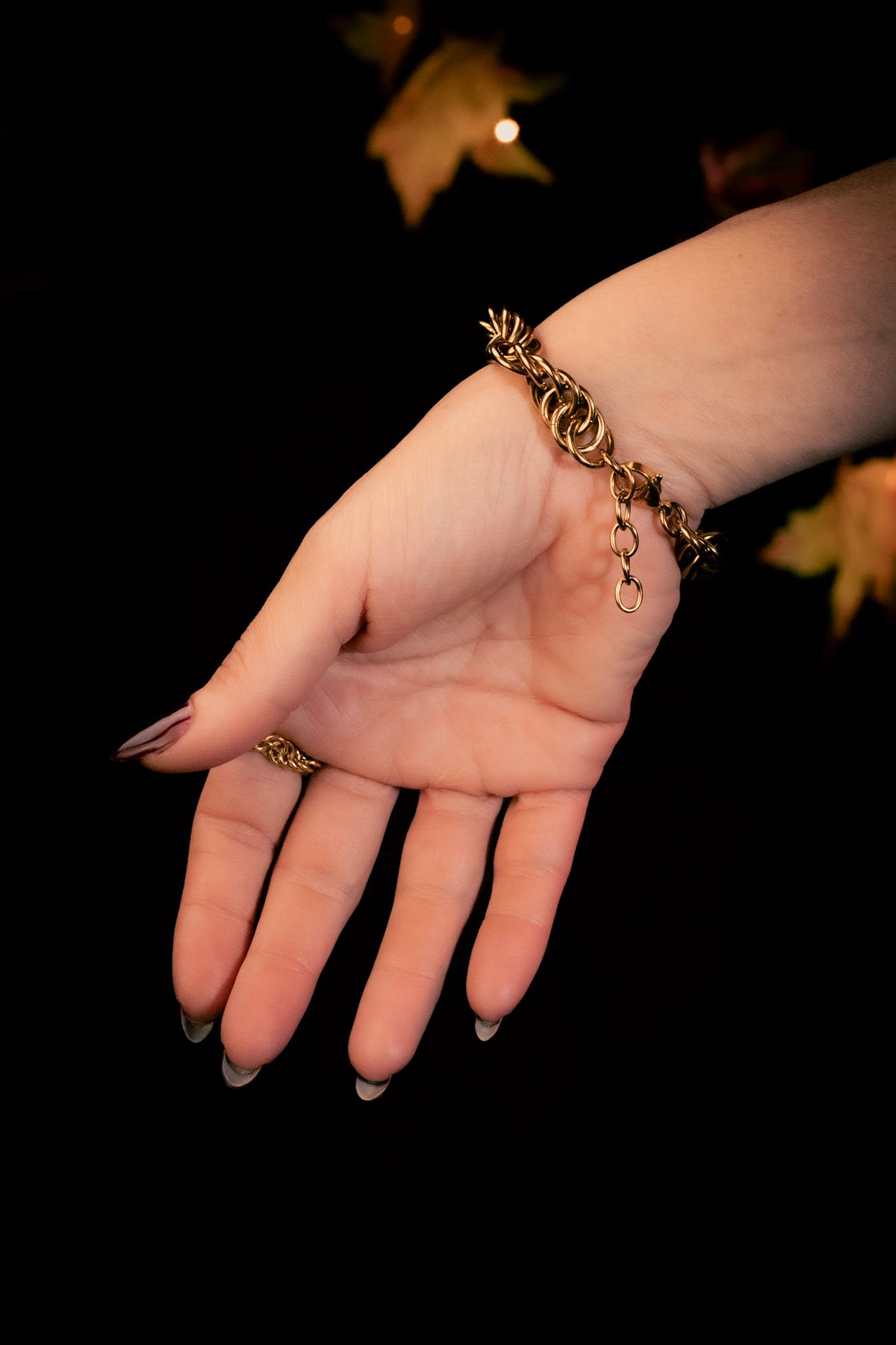 GAÏA | Gold Chainmail Bold Bracelet