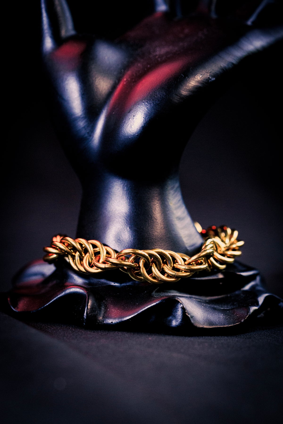 GAÏA | Gold Chainmail Bold Bracelet