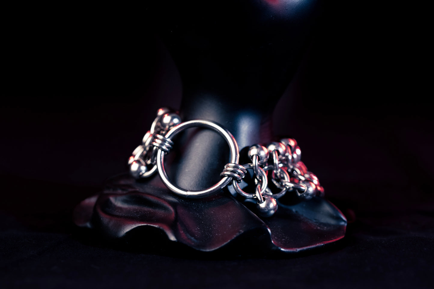 Niké stainless steel gothic chainmail bracelet CamWitch