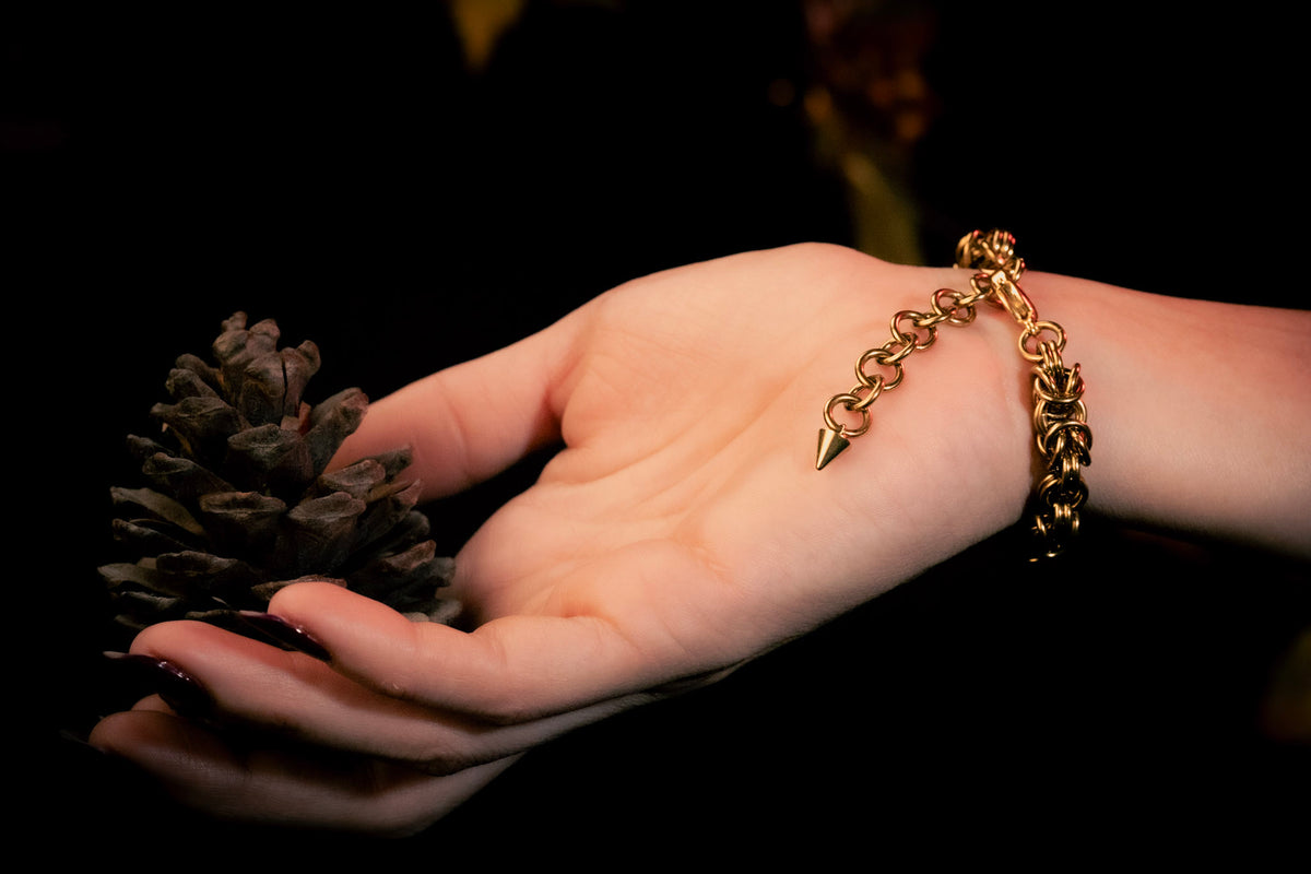 ODIN | Gold Chainmail Bracelet