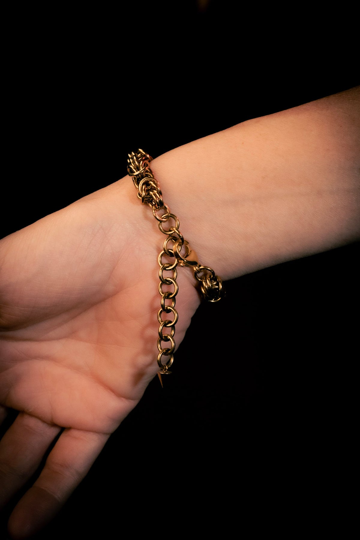 ODIN | Gold Chainmail Bracelet