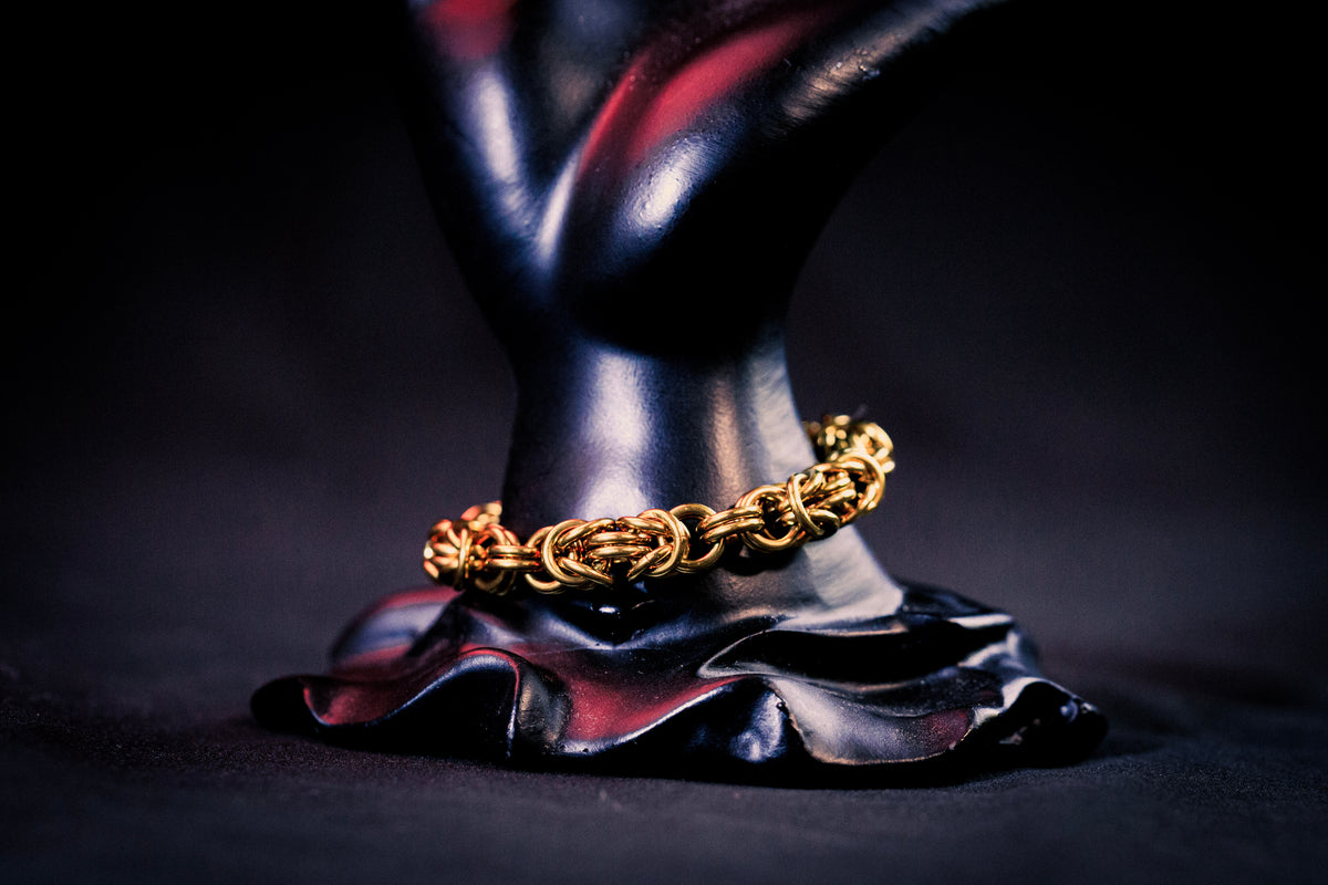 ODIN | Gold Chainmail Bracelet