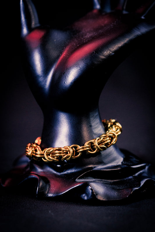 ODIN | Gold Chainmail Bracelet