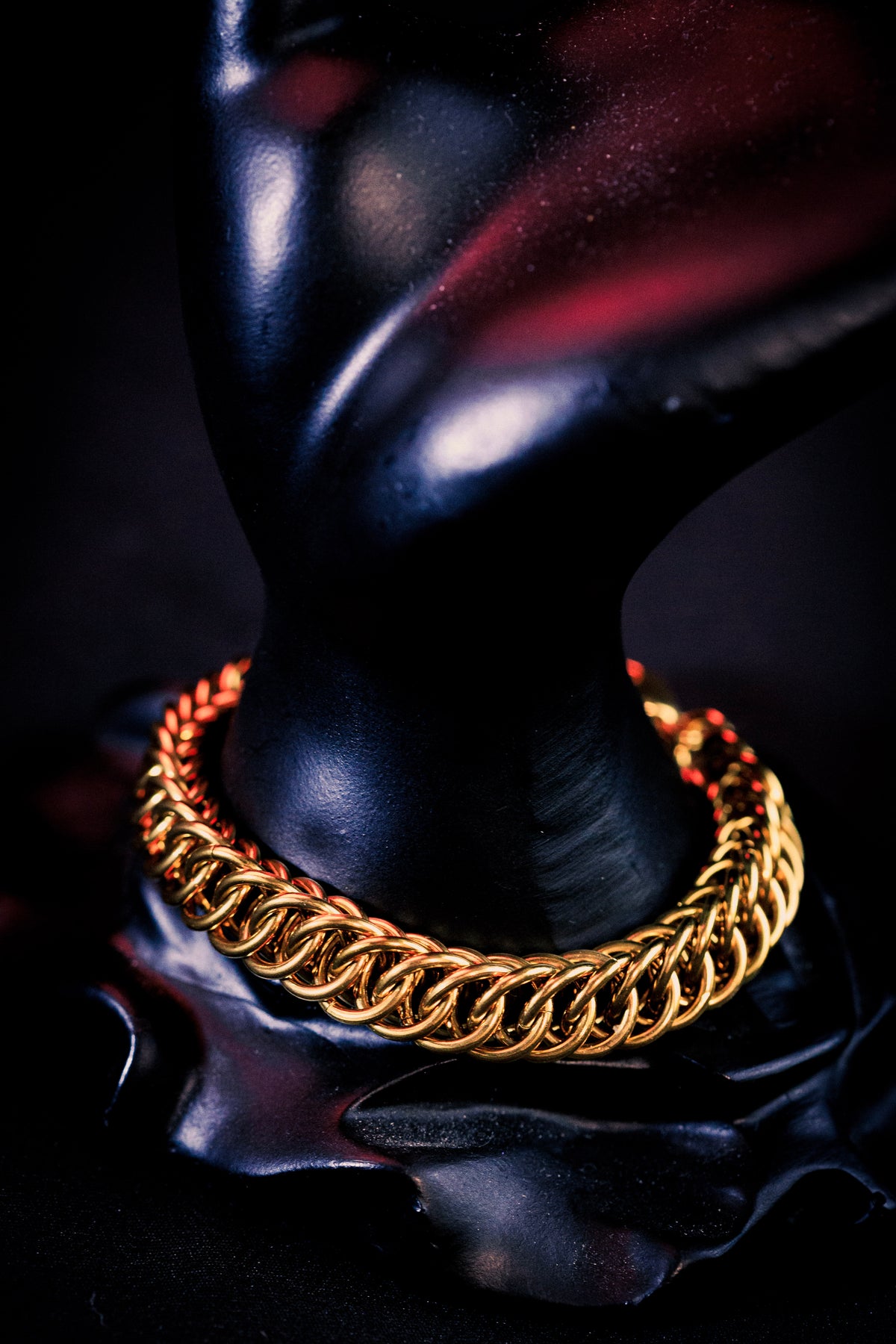 SAMAËL | Gold Chainmail Bracelet